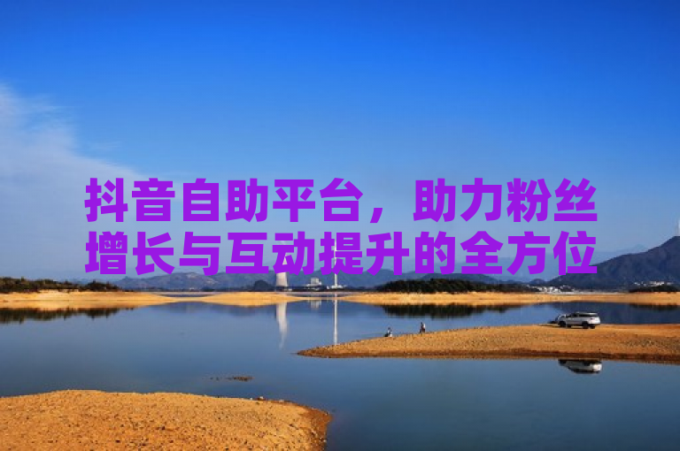 抖音自助平台，助力粉丝增长与互动提升的全方位工具。