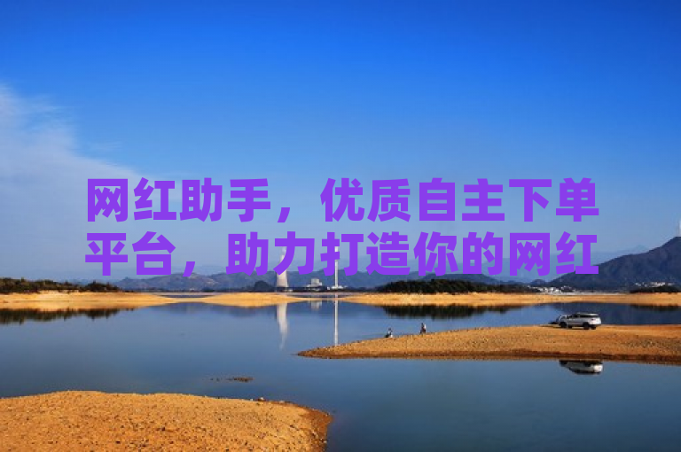 网红助手，优质自主下单平台，助力打造你的网红之路。