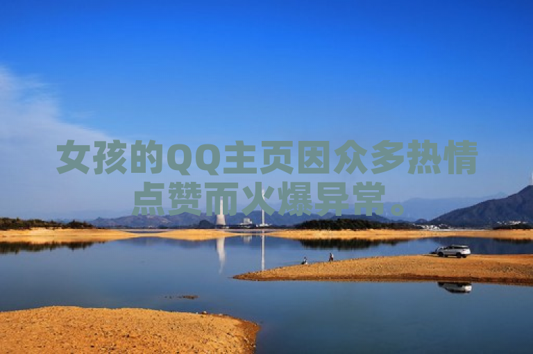 女孩的QQ主页因众多热情点赞而火爆异常。