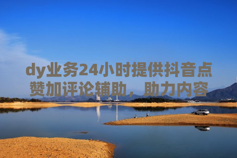 dy业务24小时提供抖音点赞加评论辅助，助力内容创作者提升互动。