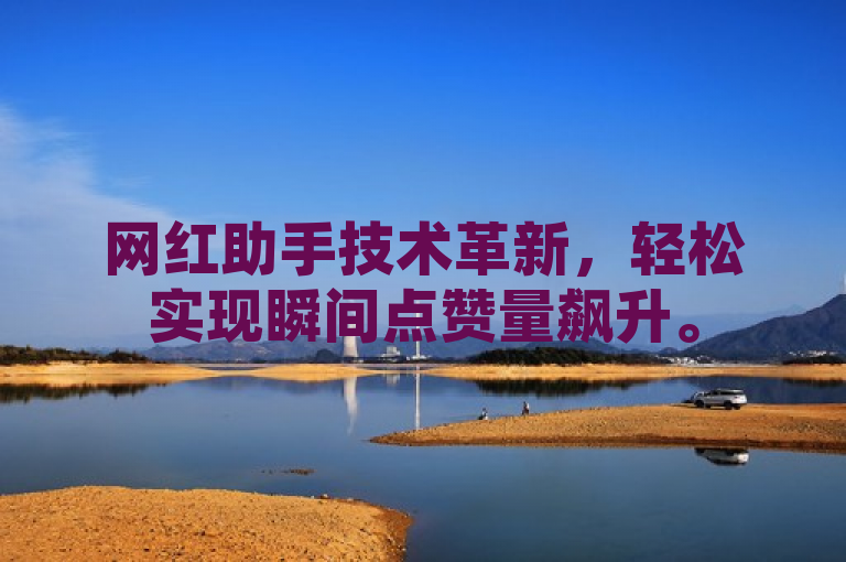 网红助手技术革新，轻松实现瞬间点赞量飙升。