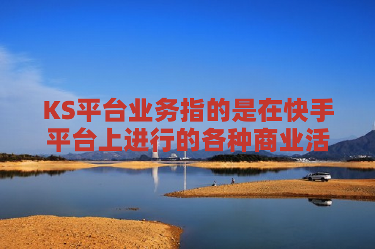 KS平台业务指的是在快手平台上进行的各种商业活动，包括抖音充赞等服务。