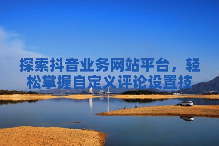 探索抖音业务网站平台，轻松掌握自定义评论设置技巧。
