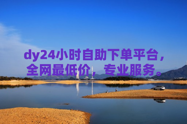 dy24小时自助下单平台，全网最低价，专业服务。