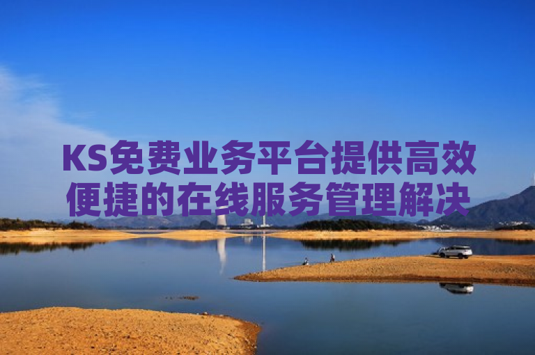 KS免费业务平台提供高效便捷的在线服务管理解决方案。