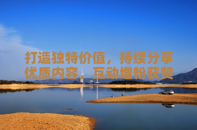 打造独特价值，持续分享优质内容，互动增粉获赞。
