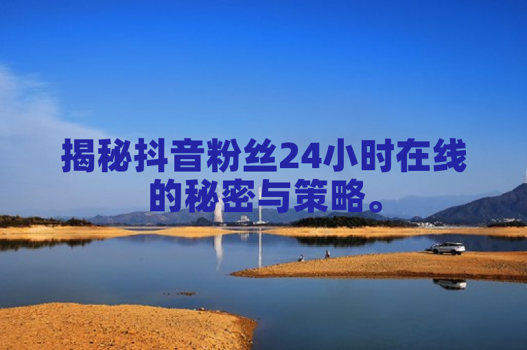 揭秘抖音粉丝24小时在线的秘密与策略。