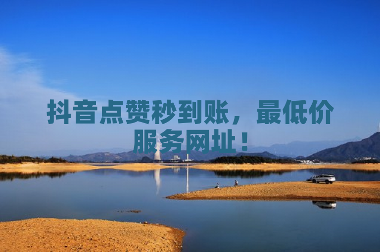 抖音点赞秒到账，最低价服务网址！