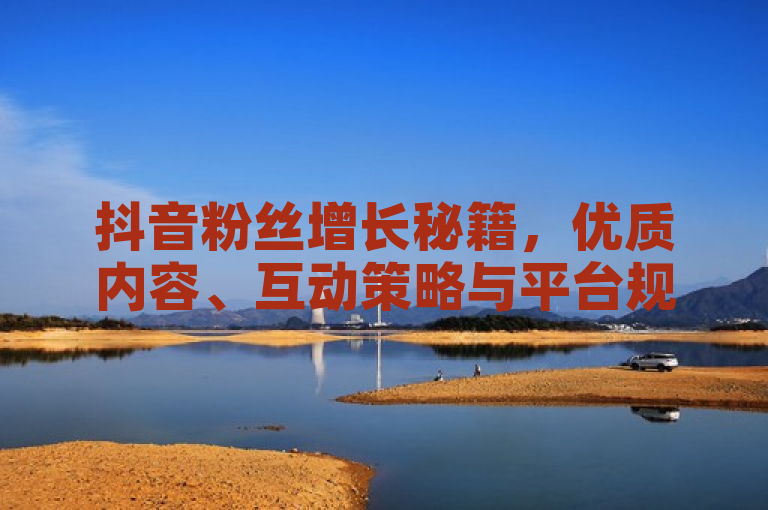 抖音粉丝增长秘籍，优质内容、互动策略与平台规则的精准把握。