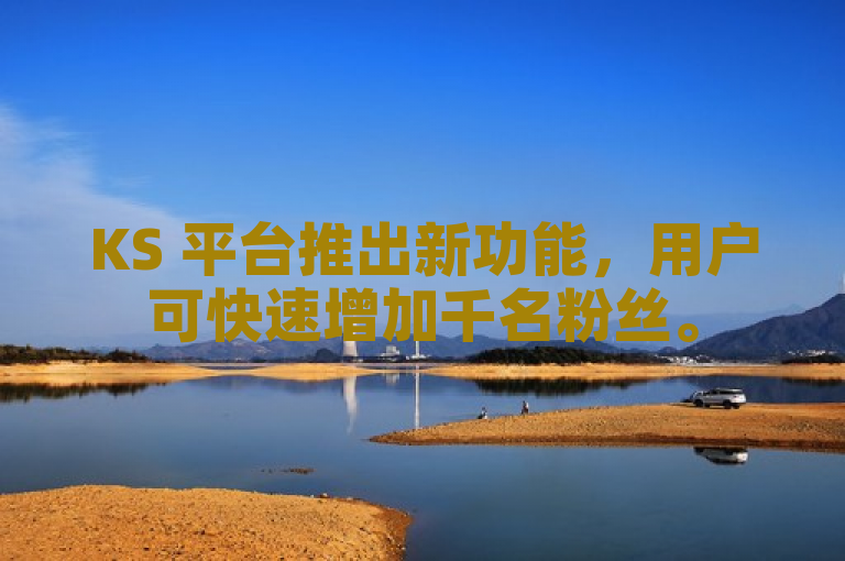 KS 平台推出新功能，用户可快速增加千名粉丝。