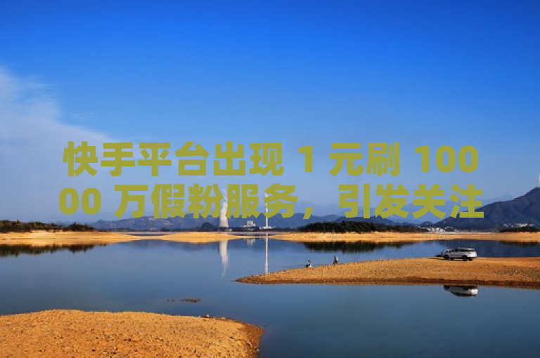 快手平台出现 1 元刷 10000 万假粉服务，引发关注。
