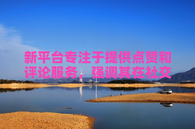 新平台专注于提供点赞和评论服务，强调其在社交媒体互动中的关键作用。