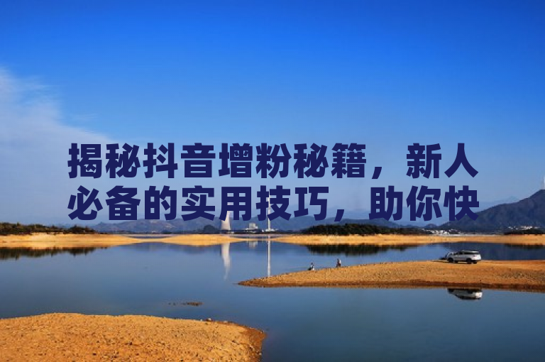 揭秘抖音增粉秘籍，新人必备的实用技巧，助你快速吸引粉丝！