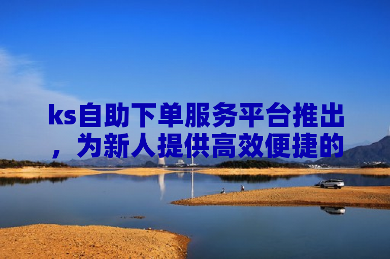 ks自助下单服务平台推出，为新人提供高效便捷的服务体验。