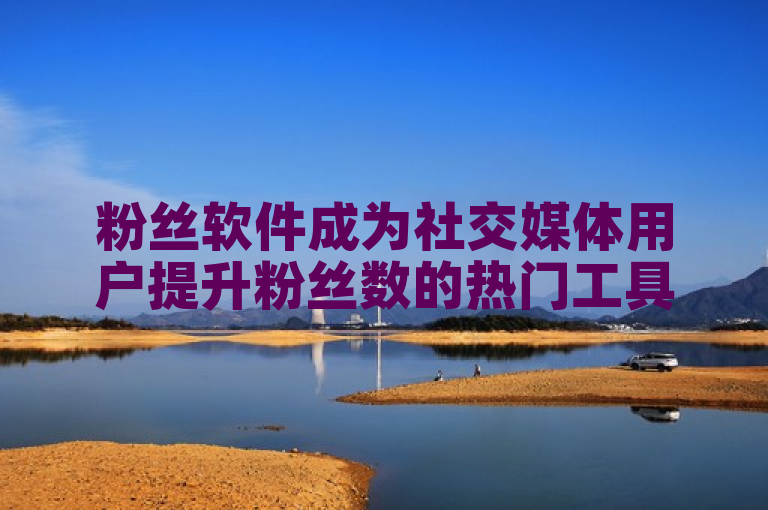 粉丝软件成为社交媒体用户提升粉丝数的热门工具。
