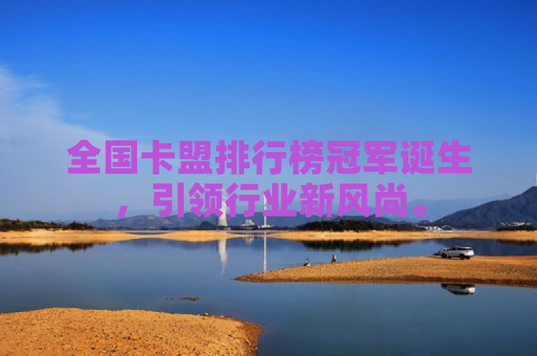 全国卡盟排行榜冠军诞生，引领行业新风尚。