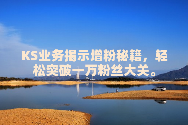 KS业务揭示增粉秘籍，轻松突破一万粉丝大关。