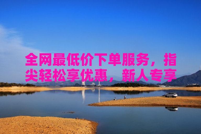 全网最低价下单服务，指尖轻松享优惠，新人专享福利！