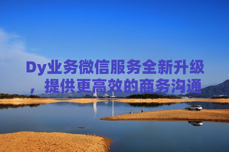 Dy业务微信服务全新升级，提供更高效的商务沟通解决方案。