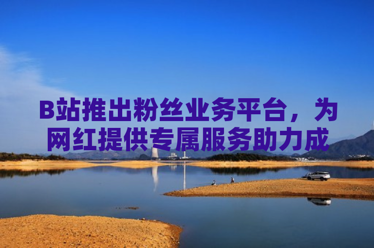 B站推出粉丝业务平台，为网红提供专属服务助力成长。