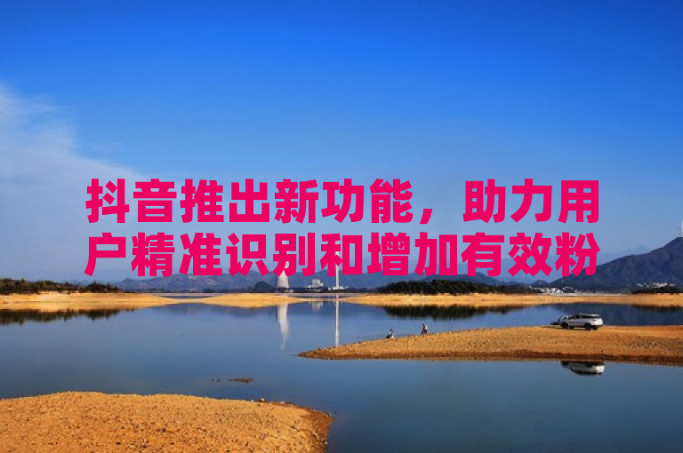 抖音推出新功能，助力用户精准识别和增加有效粉丝数。