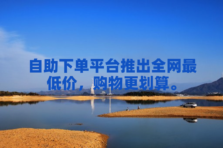 自助下单平台推出全网最低价，购物更划算。