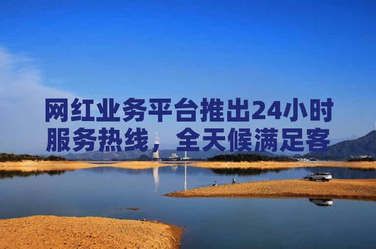 网红业务平台推出24小时服务热线，全天候满足客户需求。