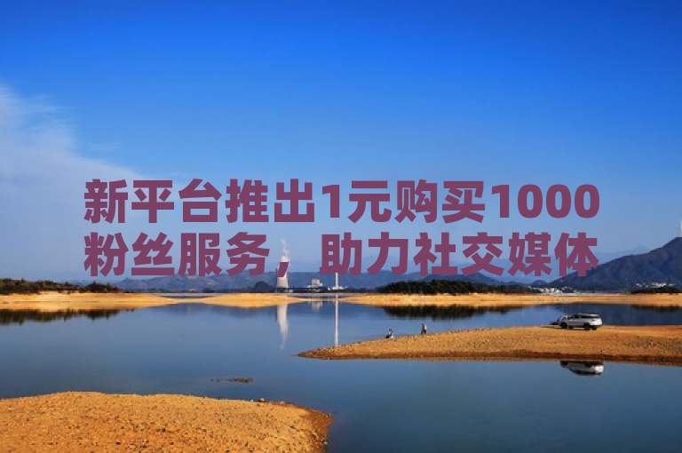 新平台推出1元购买1000粉丝服务，助力社交媒体增粉。