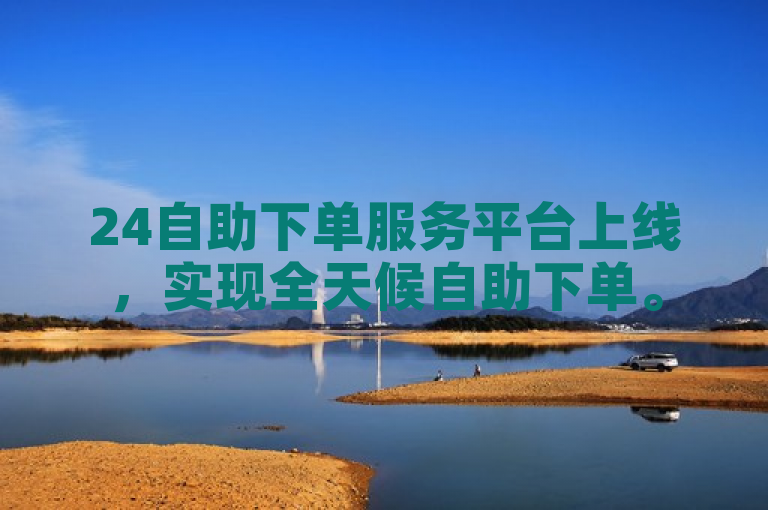 24自助下单服务平台上线，实现全天候自助下单。
