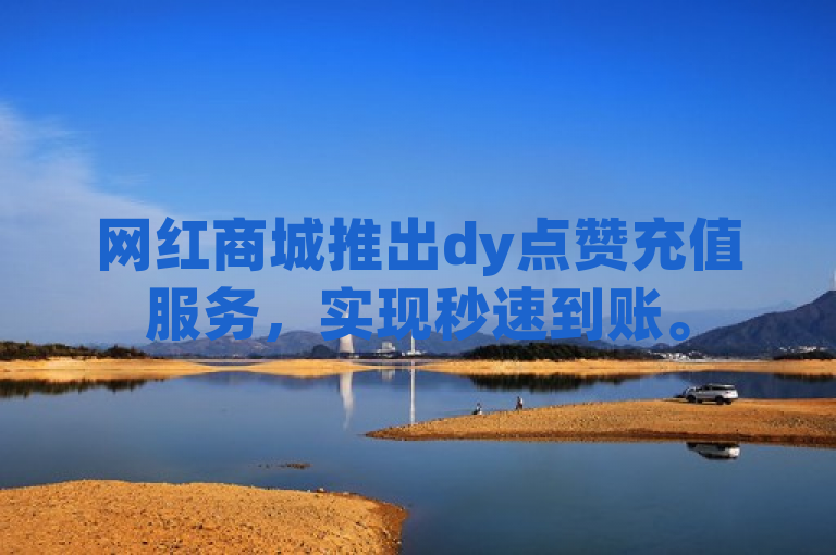 网红商城推出dy点赞充值服务，实现秒速到账。