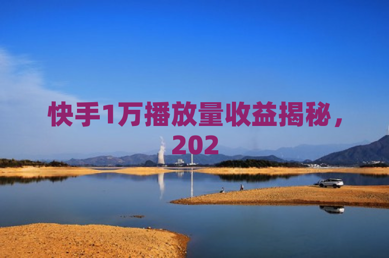 快手1万播放量收益揭秘，2025年创作者必学攻略！