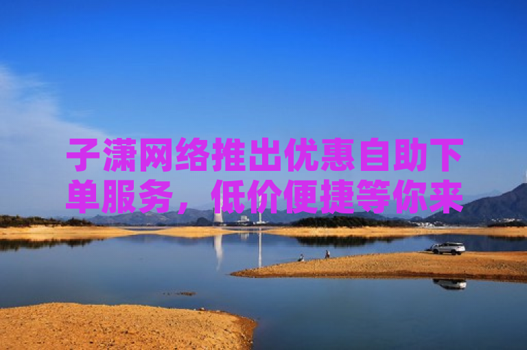 子潇网络推出优惠自助下单服务，低价便捷等你来体验。