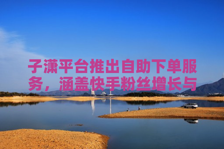 子潇平台推出自助下单服务，涵盖快手粉丝增长与抖音抖币充值功能。