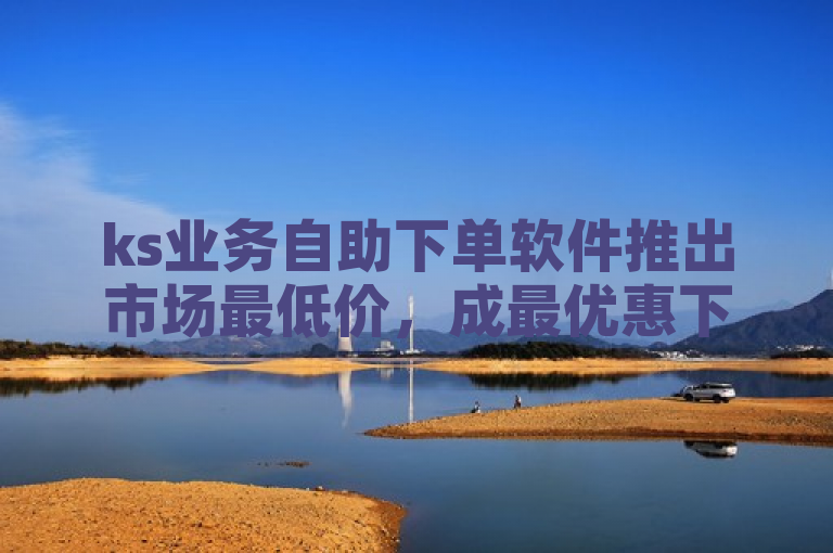 ks业务自助下单软件推出市场最低价，成最优惠下单工具。