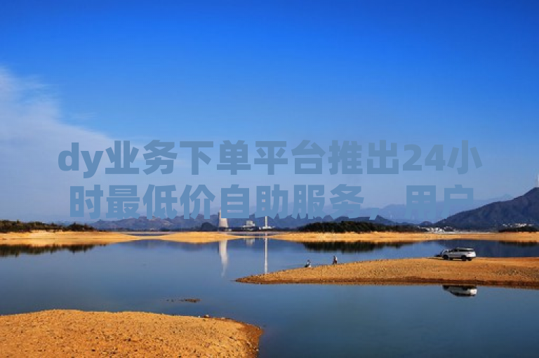 dy业务下单平台推出24小时最低价自助服务，用户可下载体验。