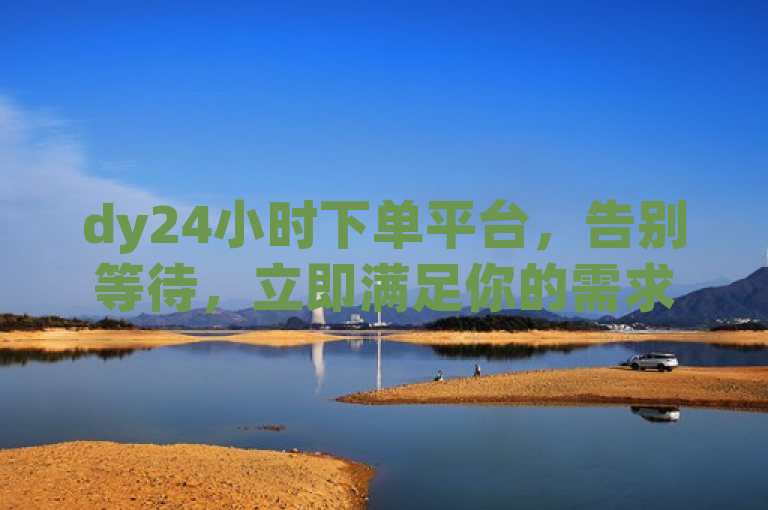 dy24小时下单平台，告别等待，立即满足你的需求！