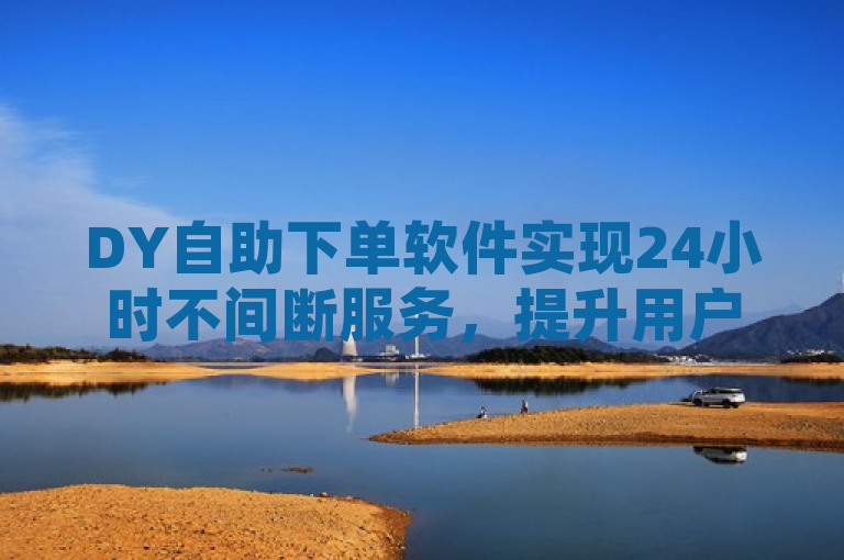 DY自助下单软件实现24小时不间断服务，提升用户体验。