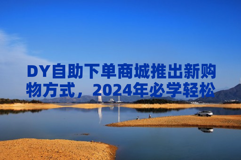DY自助下单商城推出新购物方式，2024年必学轻松购物技巧。