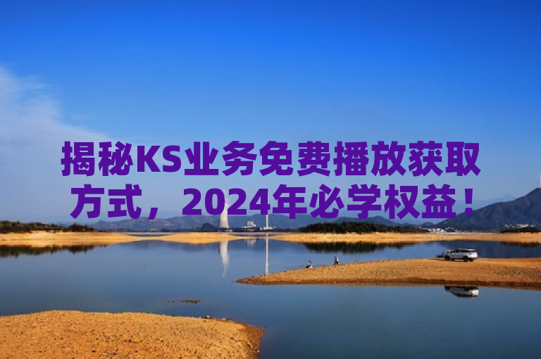 揭秘KS业务免费播放获取方式，2024年必学权益！