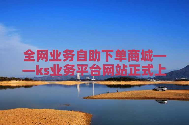 全网业务自助下单商城——ks业务平台网站正式上线，提供一站式服务。