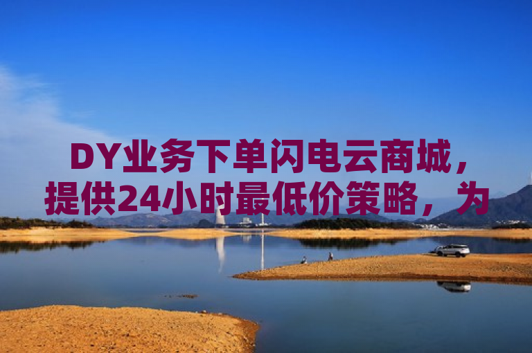 DY业务下单闪电云商城，提供24小时最低价策略，为用户带来快速购物体验。