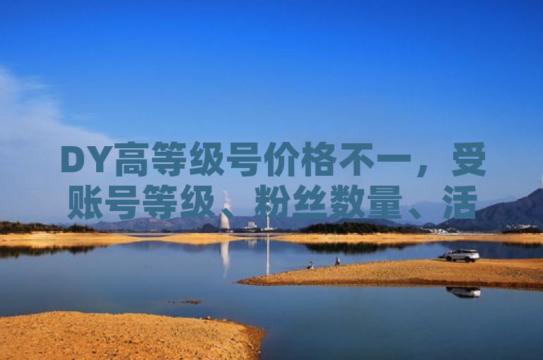DY高等级号价格不一，受账号等级、粉丝数量、活跃度等因素影响。