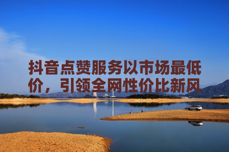 抖音点赞服务以市场最低价，引领全网性价比新风潮。