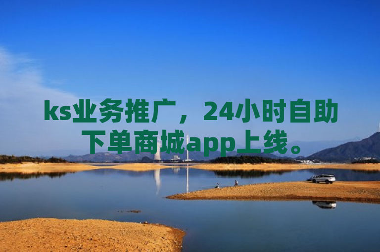 ks业务推广，24小时自助下单商城app上线。