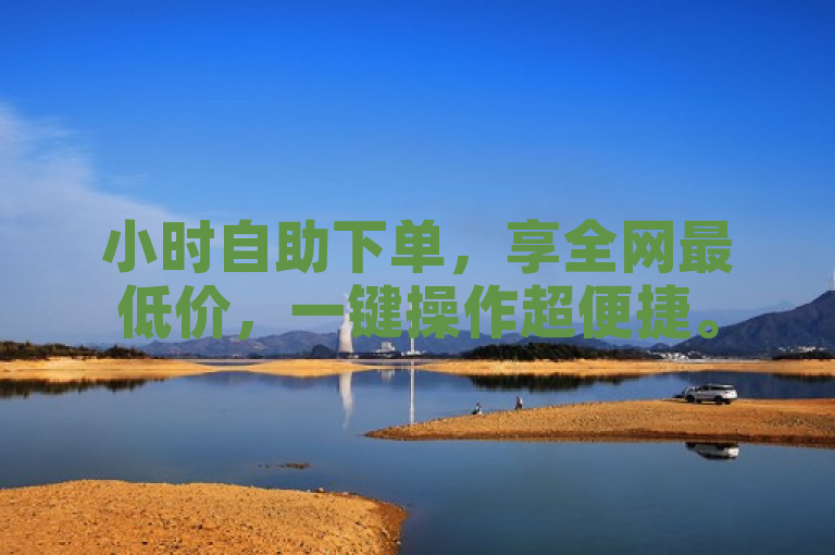 小时自助下单，享全网最低价，一键操作超便捷。