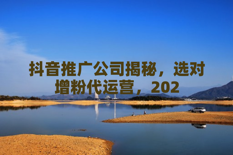 抖音推广公司揭秘，选对增粉代运营，2025必学！