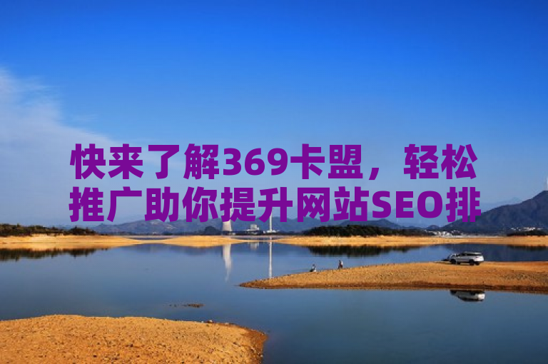 快来了解369卡盟，轻松推广助你提升网站SEO排名。