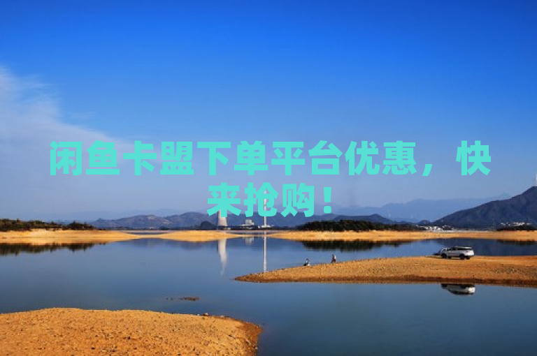 闲鱼卡盟下单平台优惠，快来抢购！