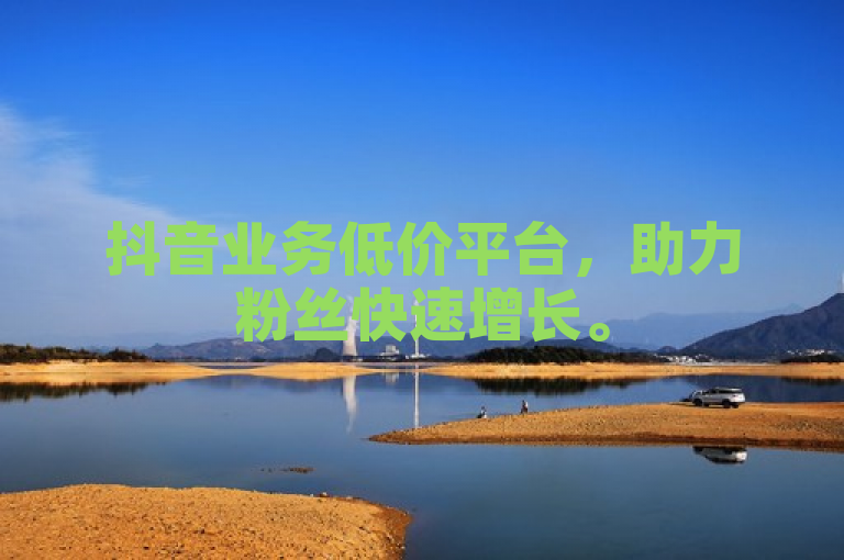 抖音业务低价平台，助力粉丝快速增长。
