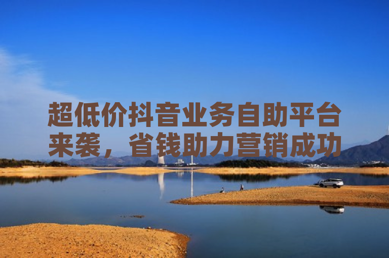 超低价抖音业务自助平台来袭，省钱助力营销成功！